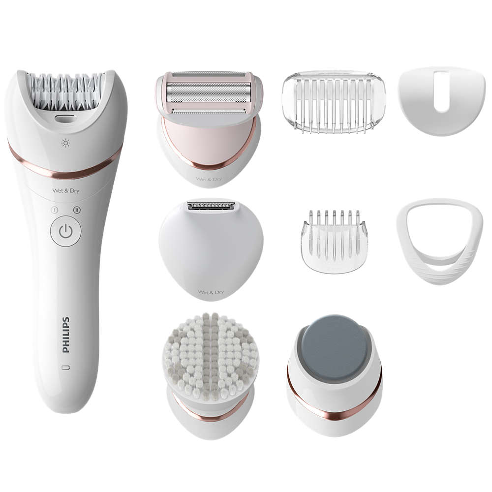 Epilator Series 8000 BRE740/10 Märg- ja kuivkasutusega epilaator