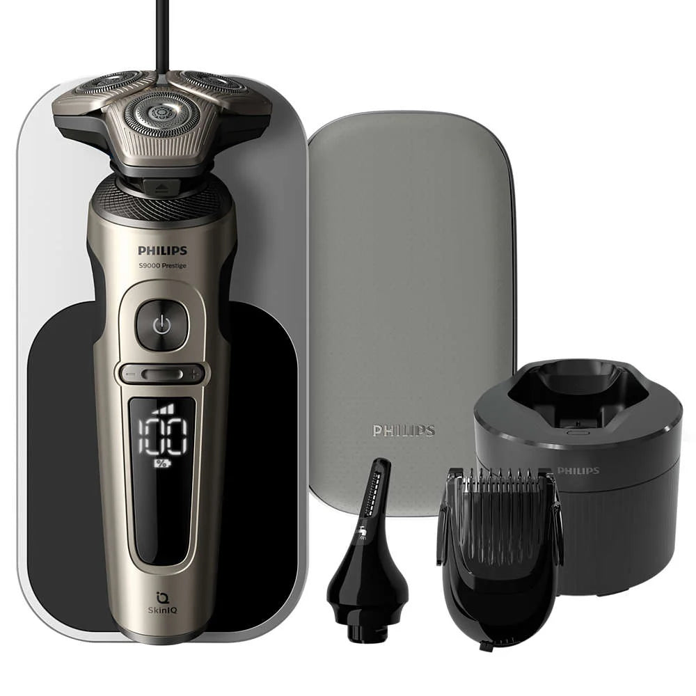 Shaver S9000 Prestige SP9883/35 Märg- ja kuivkasutusega elektriline pardel SkinIQ-ga