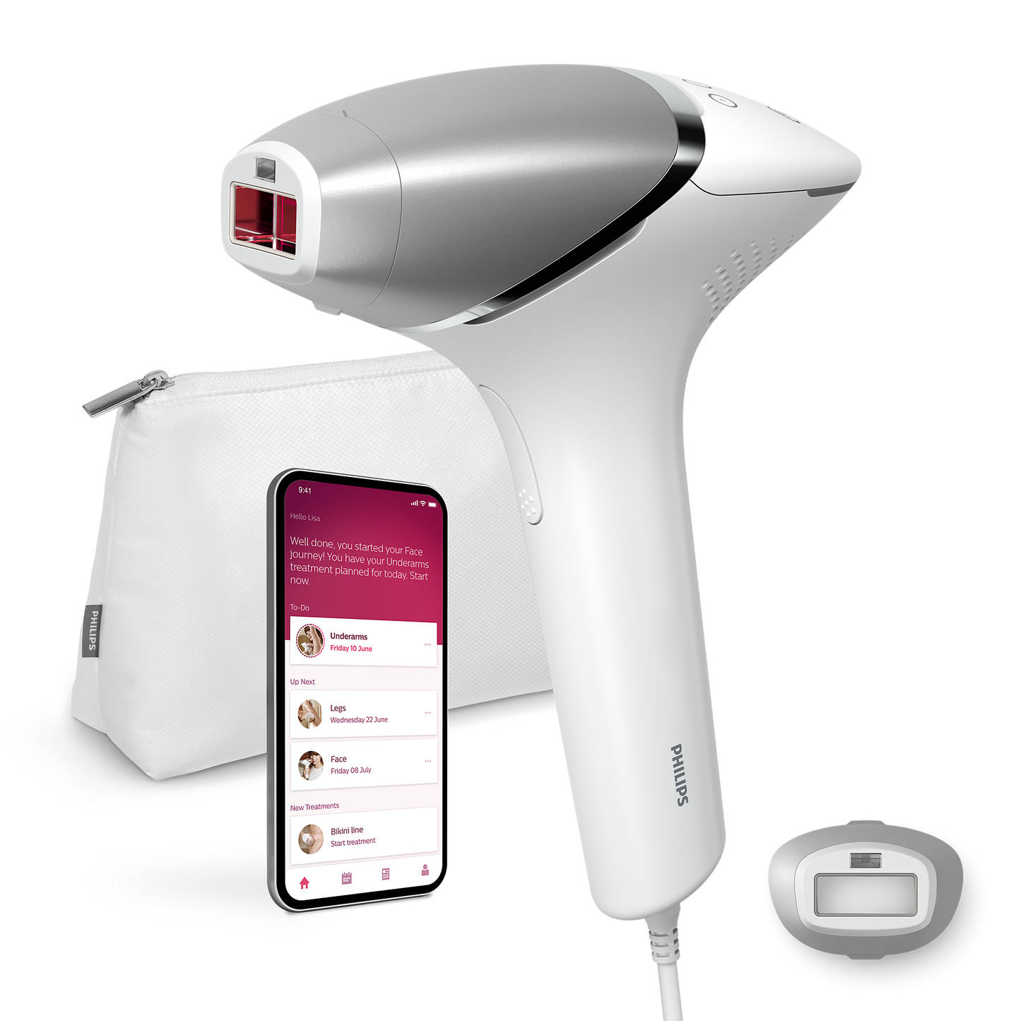 Lumea IPL 8000 Series BRI940/00 IPL karvaeemaldusseade koos SenseIQ tehnoloogiaga