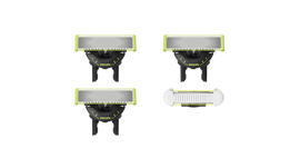 OneBlade QP949/50 Komplekt:3 x 360 + 1 x Skin Protect lõiketera