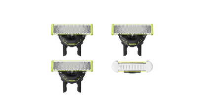 OneBlade QP949/50 Komplekt:3 x 360 + 1 x Skin Protect lõiketera