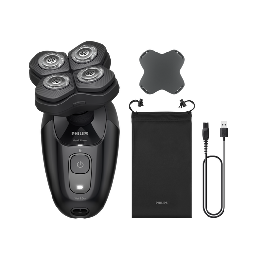 Head Shaver Pro 5000 Series HS5980/15 ComfortCuti lõiketeradega pardel