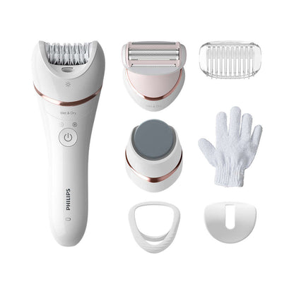 Epilator Series 8000 BRE730/10 Märg- ja kuivkasutusega epilaator