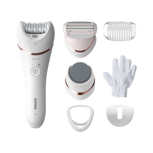 Epilator Series 8000 BRE730/10 Märg- ja kuivkasutusega epilaator