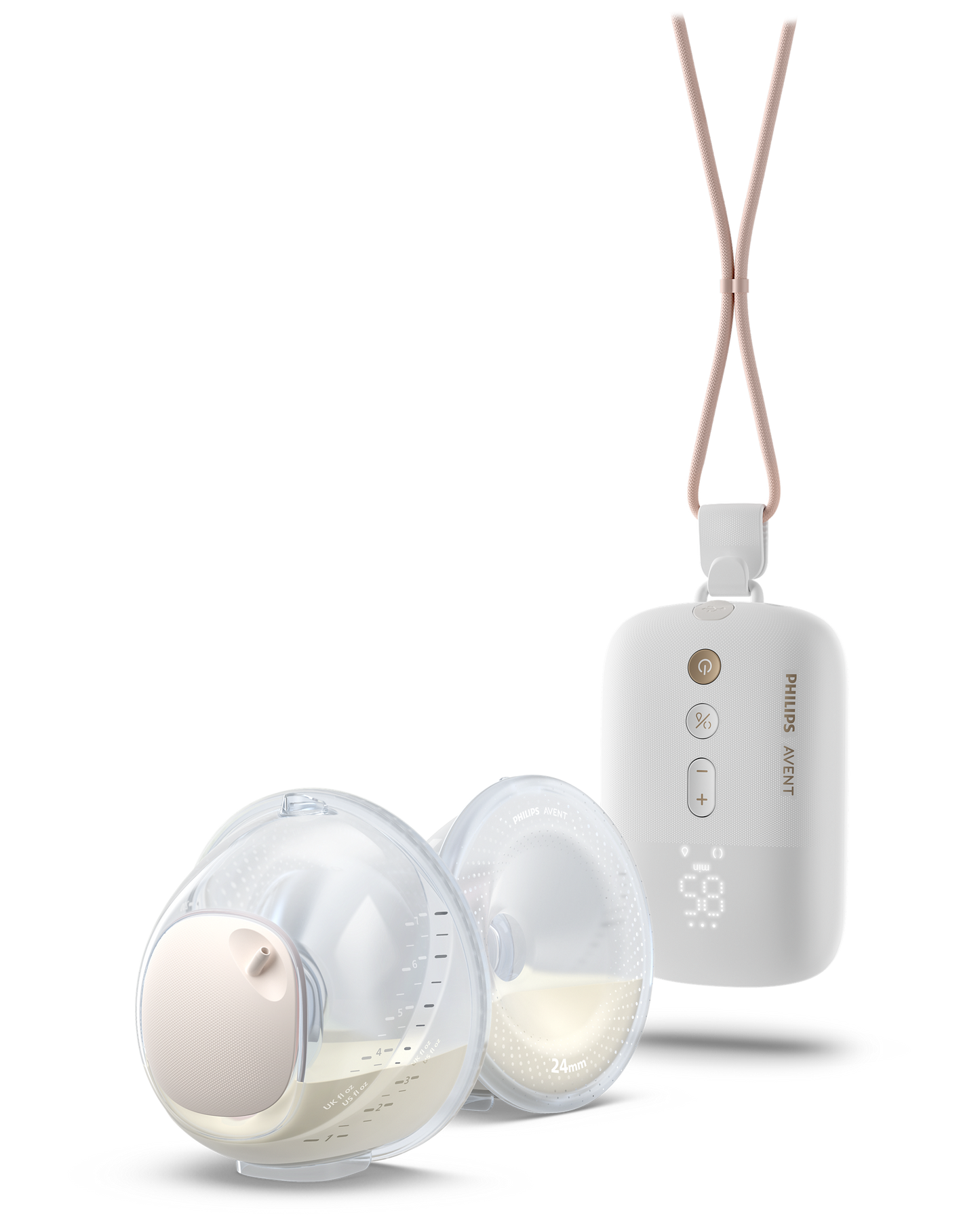Käed-vabad SCF532/11 Elektriline käed-vabad rinnapump