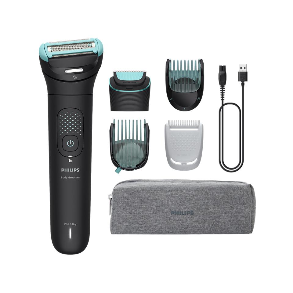 Bodygroom 7000 seeria BG7470/15 Dušikindel kehapiirel