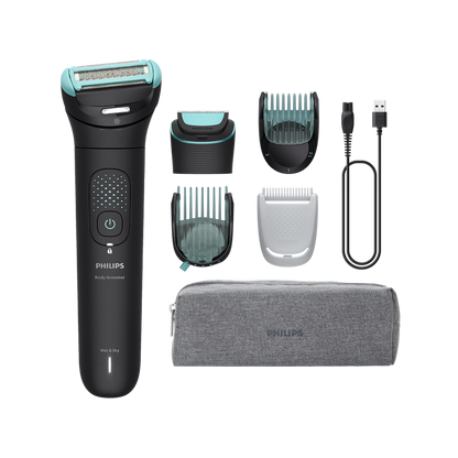 Bodygroom 7000 seeria BG7470/15 Dušikindel kehapiirel