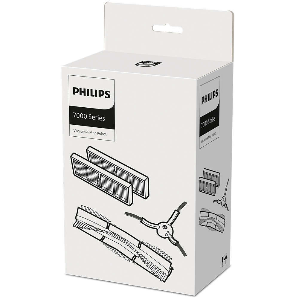 HomeRun Vahetuskomplekt kuiv- ja märgpuhastusrobotid HomeRun XV1473/00 | Philipsi e-pood